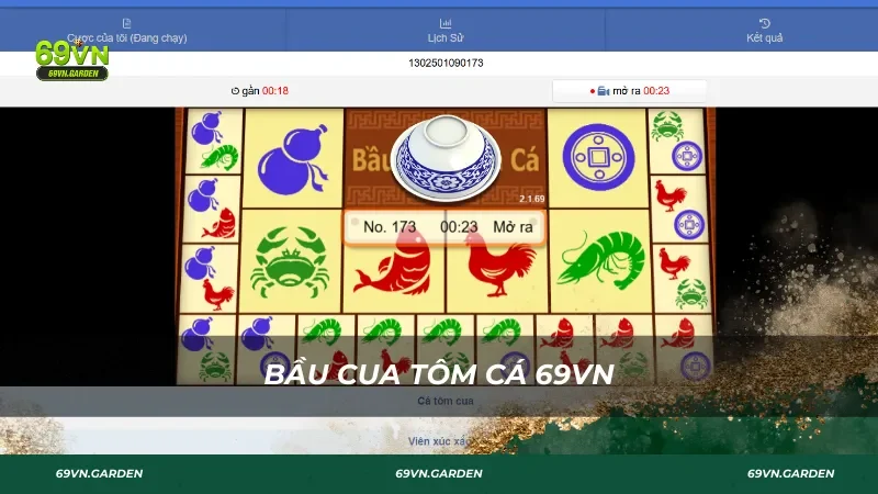Bầu cua tôm cá 69VN