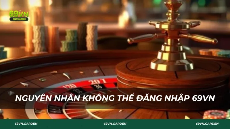 Nguyên nhân không thể đăng nhập 69VN