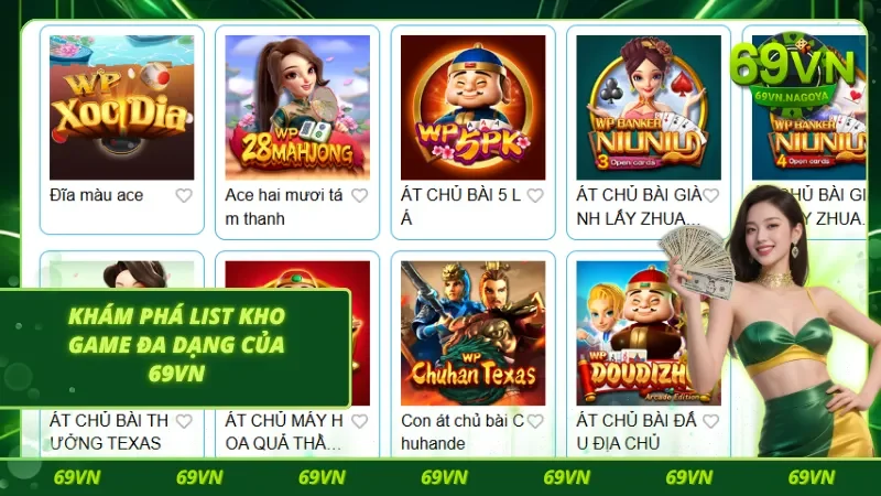 Top các siêu phẩm nên tham gia ở 69VN